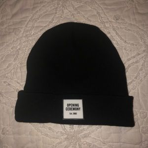 Opening Ceremony Black Beanie